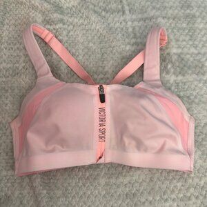 Victoria Sport 34D Sports Bra Pink & White